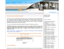 Tablet Screenshot of cyprusairporttransfers.com
